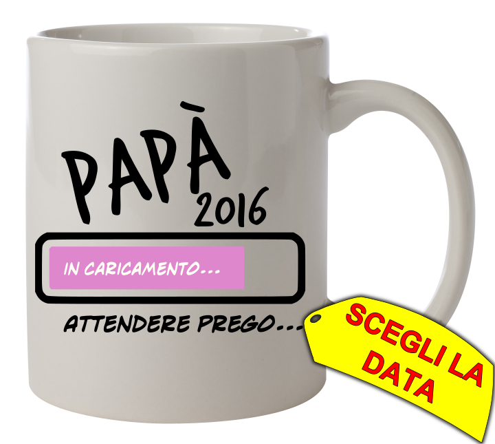 Tazza Futuro Papà Bimba