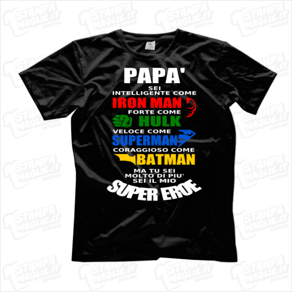 T-Shirt Uomo Super Nonno Super Eroe Festa Compleanno Idea Regalo - The  Different